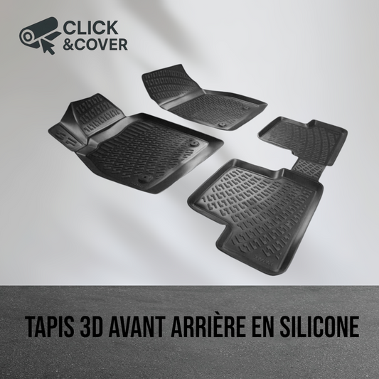 tapis 3D silicone avant arriere